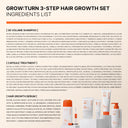[Hair Regrowth Trio] GROWTURN Scalp Revitalize Routine for Hair Growth