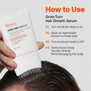 [Amazon's Choice] Korea No.1 Growturn Hair Brush Serum